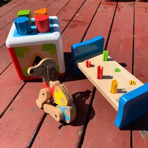 Hape + Melissa & Doug Wooden Toys
